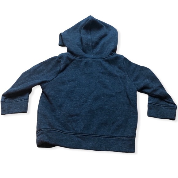 🎉3 For 15$🎉Old Navy Baby Boy Jawsome Shark Blue Hoodie Sweater Size 12-18 M - Picture 2 of 4